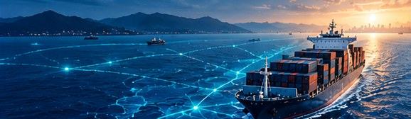 Maritime imagery representing Voyage Intelligence